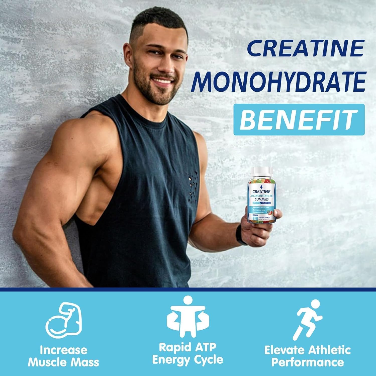 Gummies in hand illustrate easy chewing during training sessions.