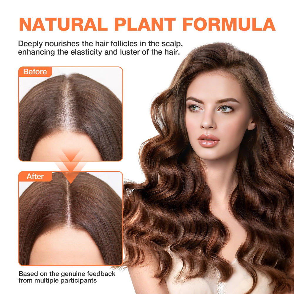 MaxHemp hair growth use-case suggesting reduced shedding and stronger strands