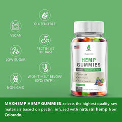 MaxHemp 2-pack box: convenient, sleep support