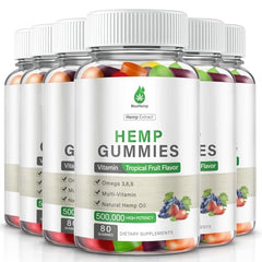 MaxHemp Hemp Gummies High Potency bottle for daily wellness support.