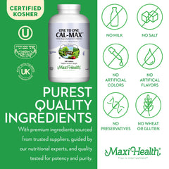 Maxi Health 240-tablets bottle emphasizing long-term daily supply