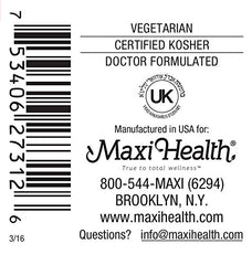 Maxi Health Active Pro-10 Kids kosher certification seal close-up
