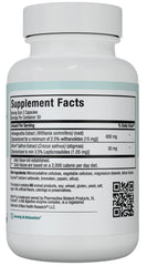 Maxi Health Ashwagandha Saffron capsules close-up highlighting calm focus potential
