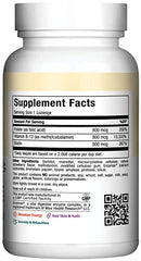 Maxi Health B12 lozenges dissolve sublingually for easier absorption.
