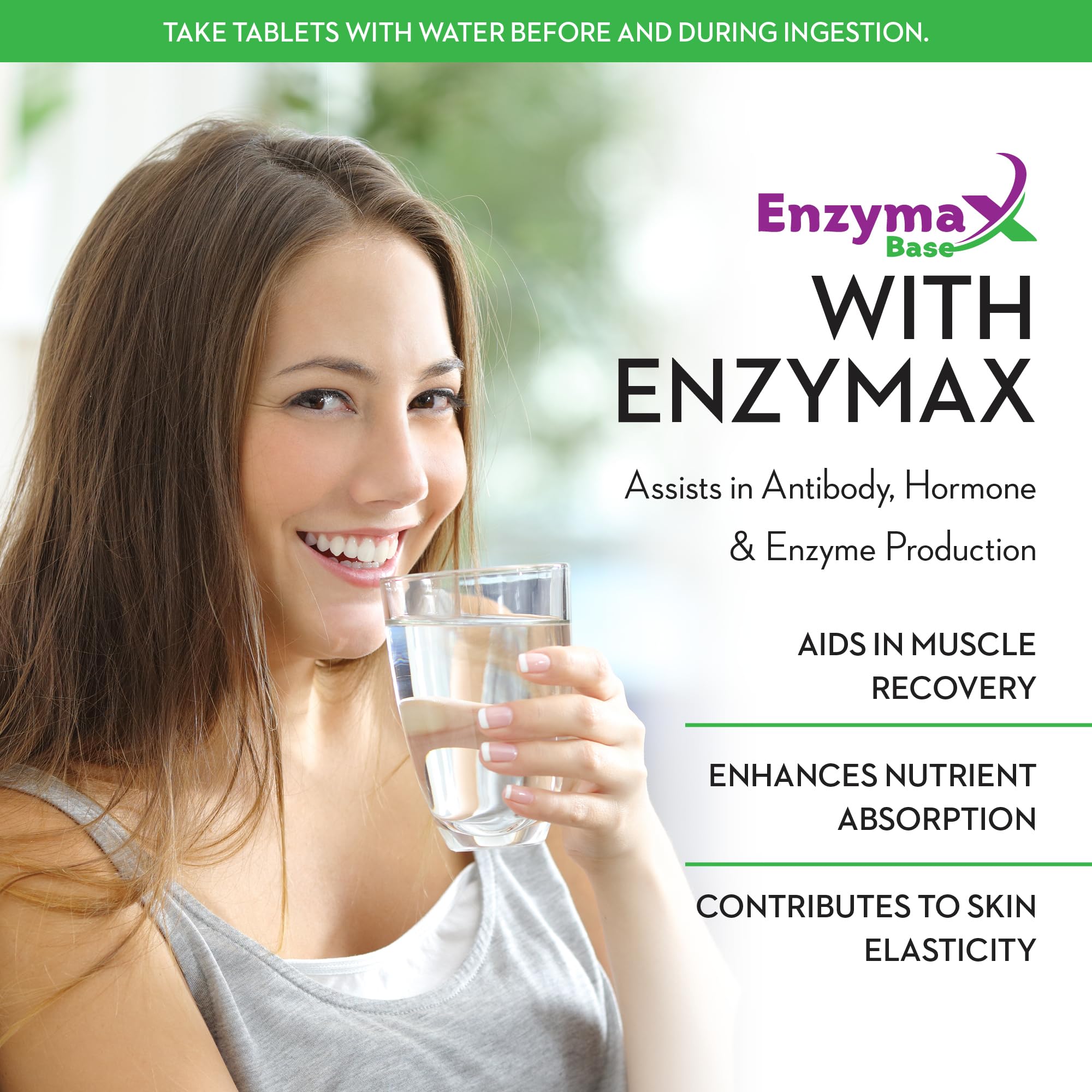 Side view of Maxi Health Lysine Complex bottle highlighting easy-to-take capsules