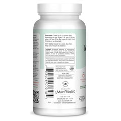 Toddler dosage guide shows 1 tablet daily for ages 2 to 4.