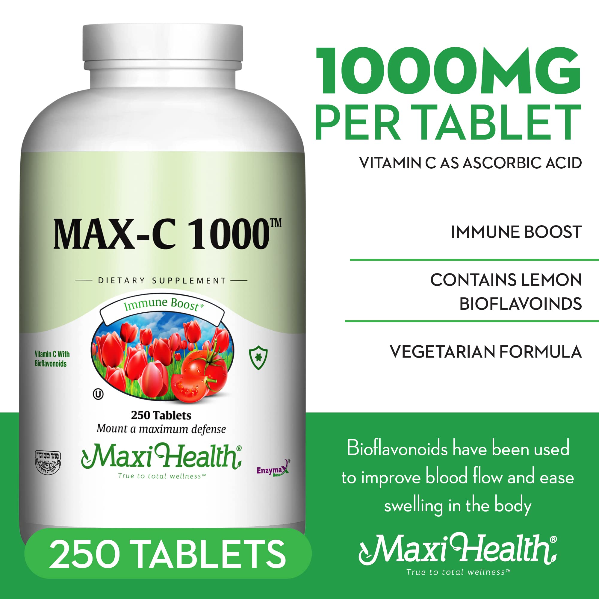 Maxi Health Enzymax digestion diagram illustrating improved absorption
