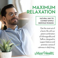 Maxi Health Kosher-certified Ashwagandha capsules emphasize purity and trust