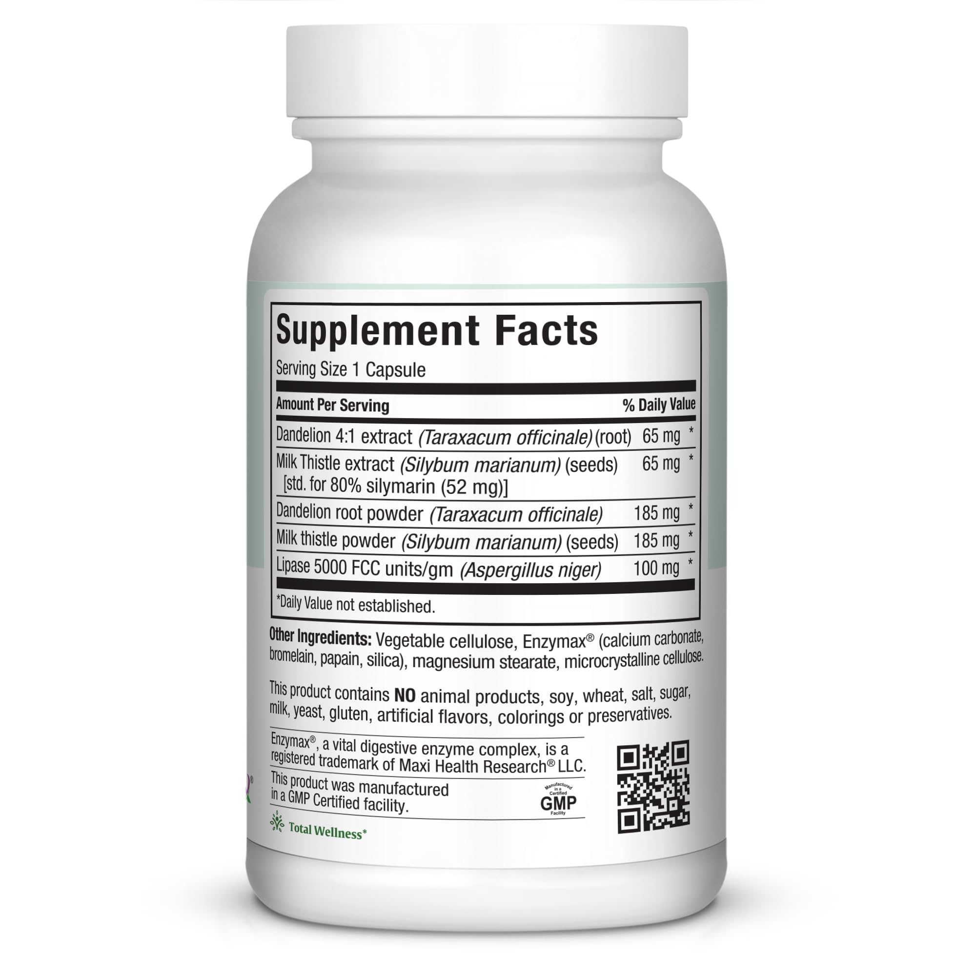 Maxi Health Livamax capsules for convenient daily liver support.