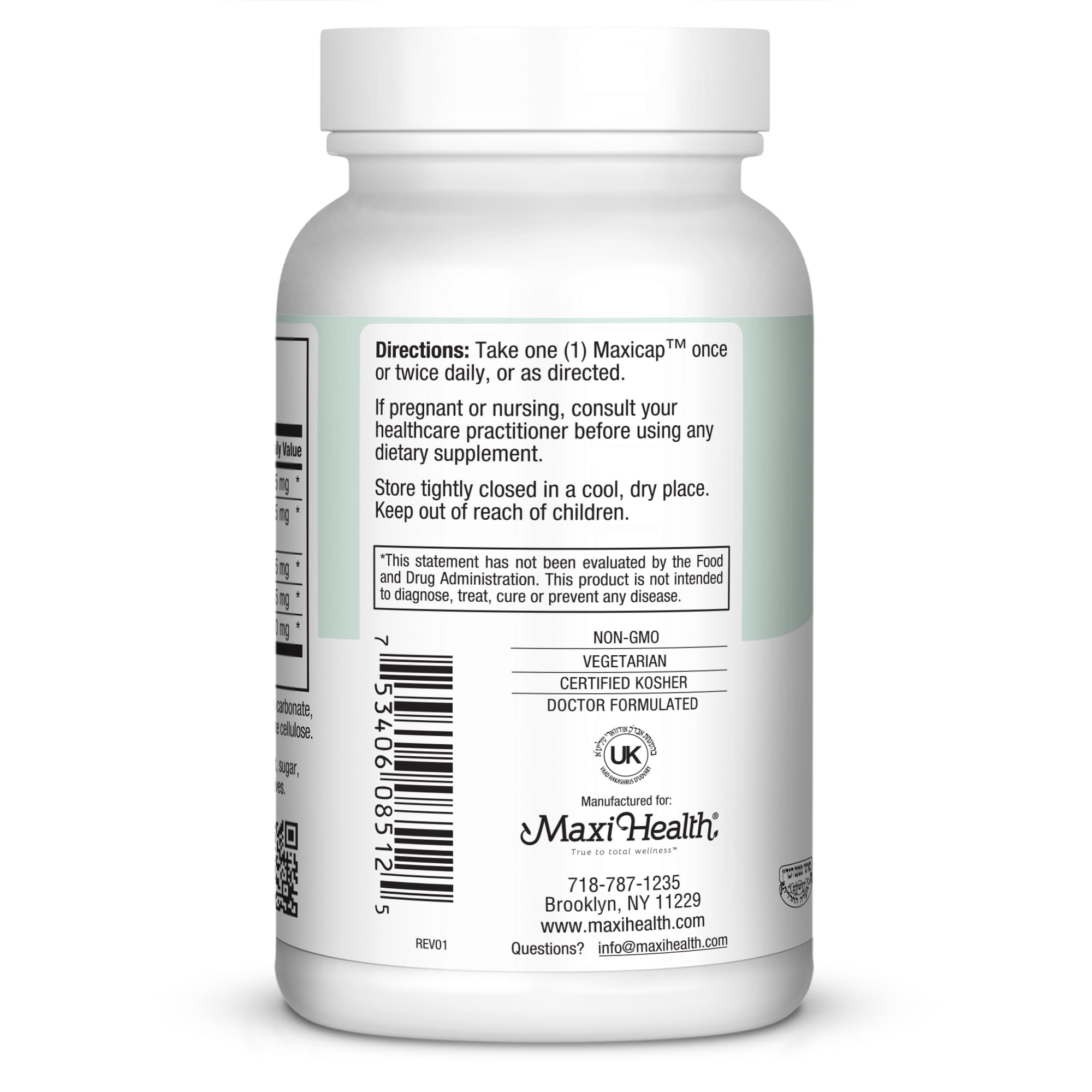 Maxi Health Livamax with milk thistle and dandelion roots for liver health support.