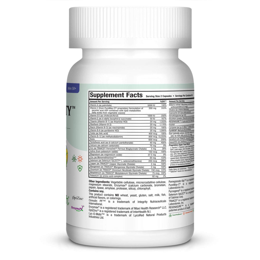 Maxi Health capsules in hand showing high-absorption nutrients