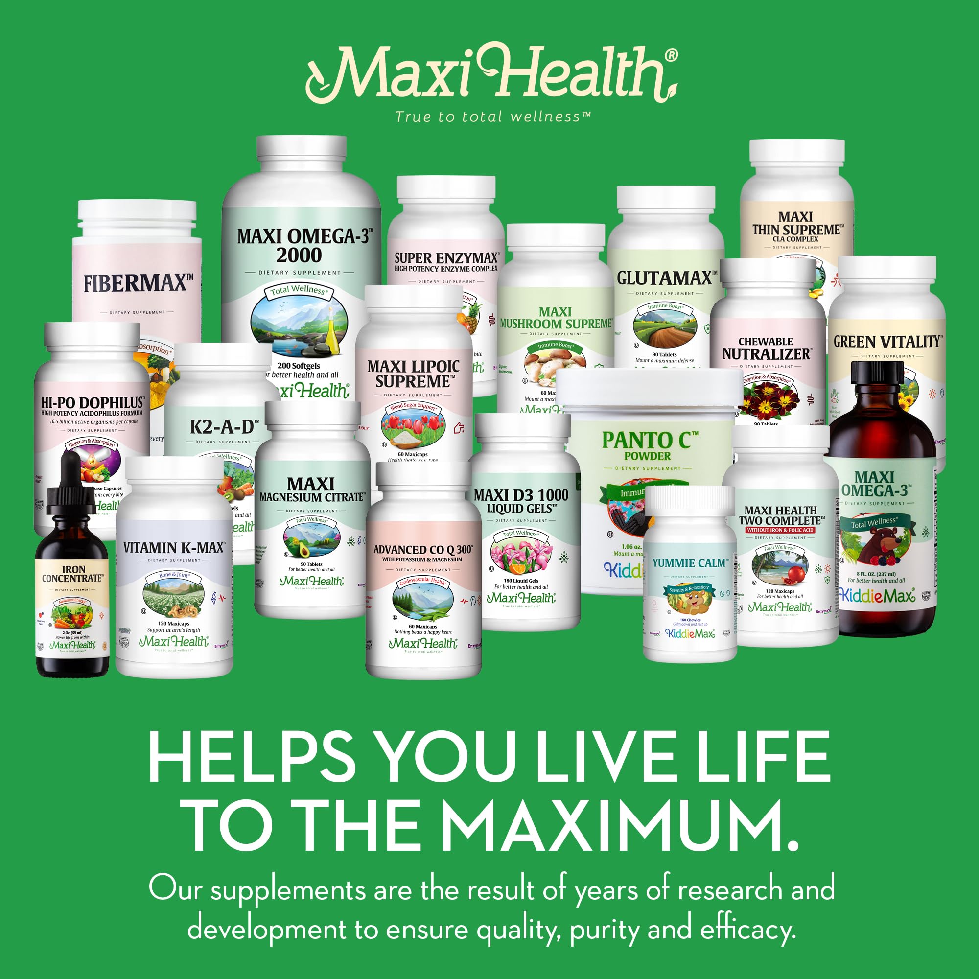 Maxi Health morning routine with Ashwagandha Saffron capsules in use