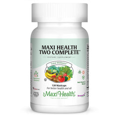 Maxi Health multivitamins bottle for daily energy and overall wellness.