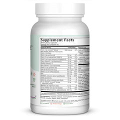 Close-up of Maxi Health multivitamin capsules, easy to swallow daily support.