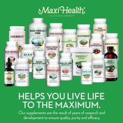 Close-up of Maxi Health nails vitamins for a manicure-ready look.