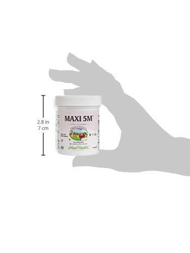 Maxi Health 2 oz jar with biotin for hair, skin, nails.