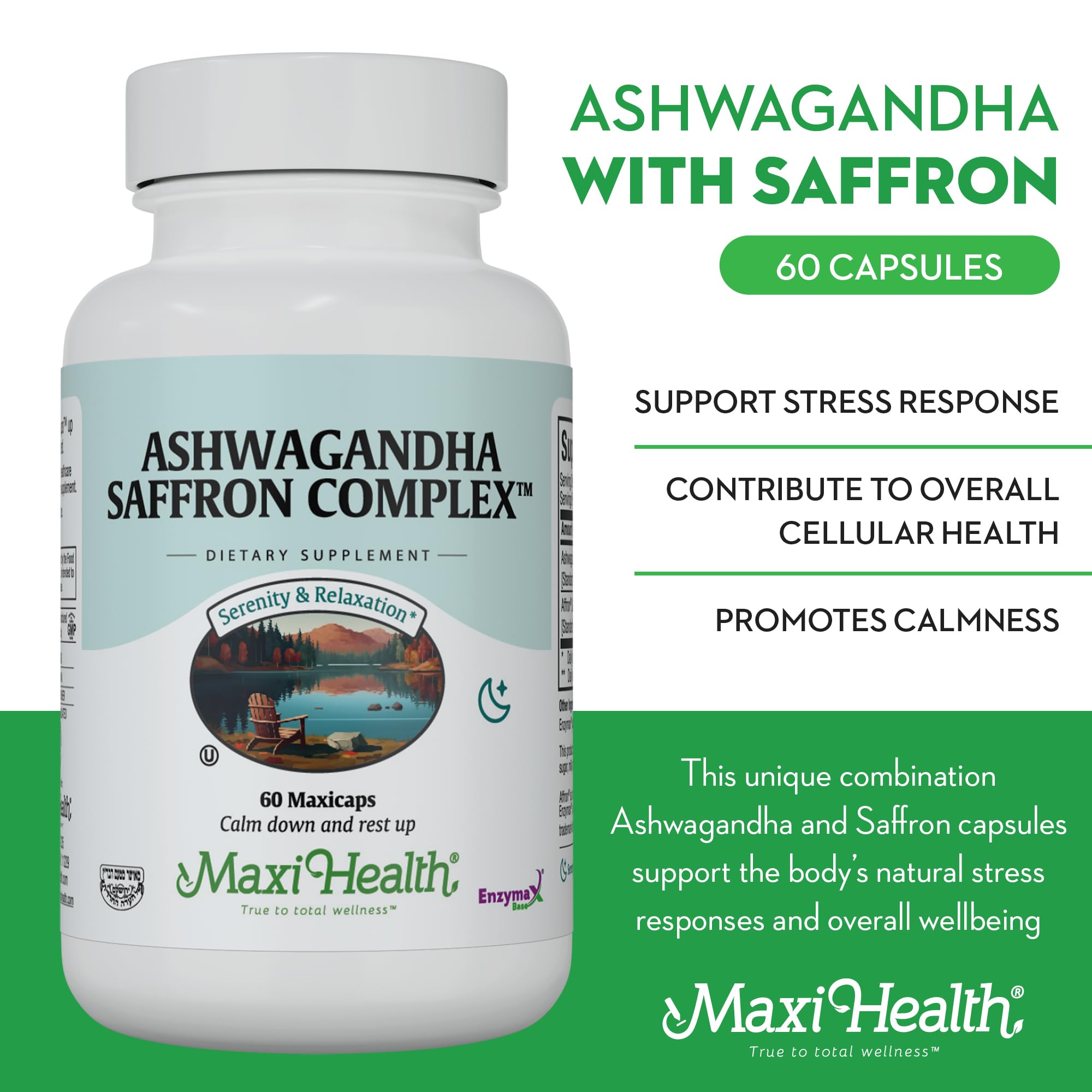 Maxi Health Saffron extract offers natural antioxidant support in daily routine