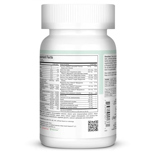 Maxi Health Supreme label showing Kosher, gluten-free, and USA-made quality