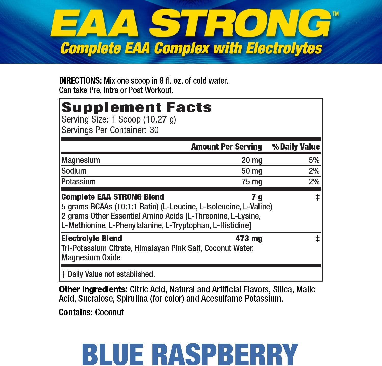 Maximum Human Performance MHP EAA Strong during mixing promotes fast amino acid delivery