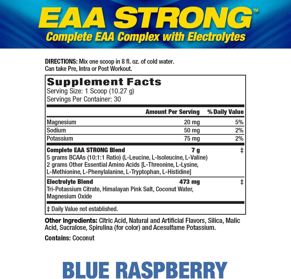 Maximum Human Performance MHP EAA Strong during mixing promotes fast amino acid delivery