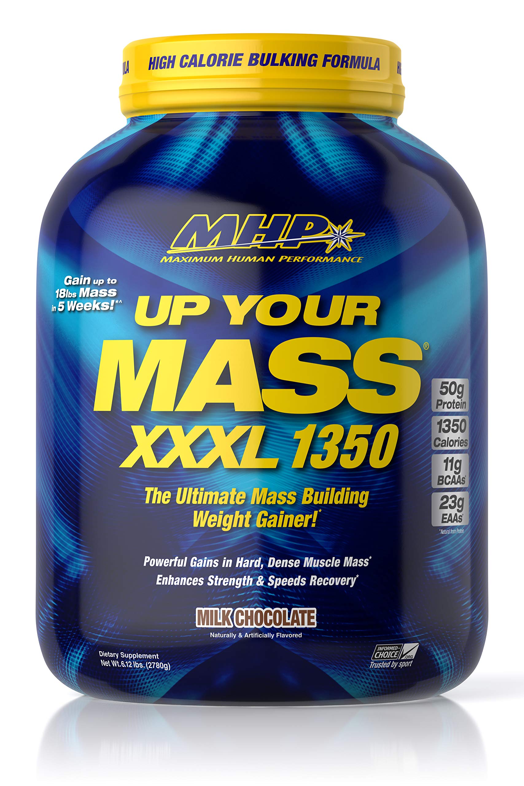Maximum Human Performance UYM XXXL bottle pouring to showcase protein delivery for workouts