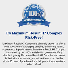 Maximum Result H7 Complex manufactured in a USA facility with strict quality controls.