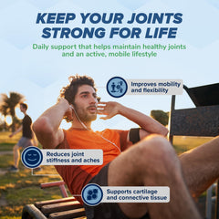 MAXLIFE NATURALS ArthroFlex in gym setting hints at improved movement.
