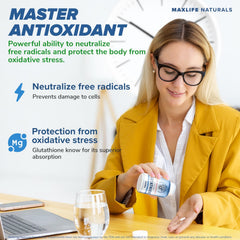 MAXLIFE NATURALS front packaging on a clean surface for daily use.