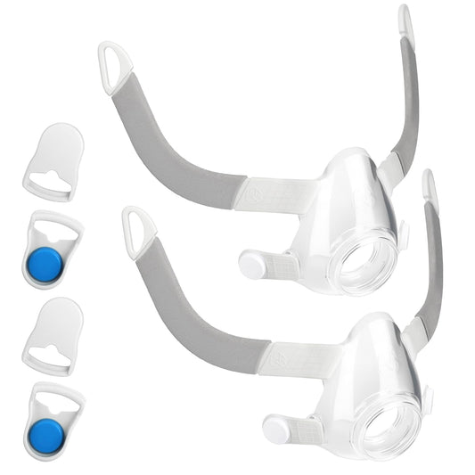 MAXMEDI F20 frame pair offering a secure nightly fit for AirFit F20 users.