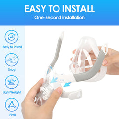 MAXMEDI soft silicone cushion close-up emphasizes comfortable, snug fit.