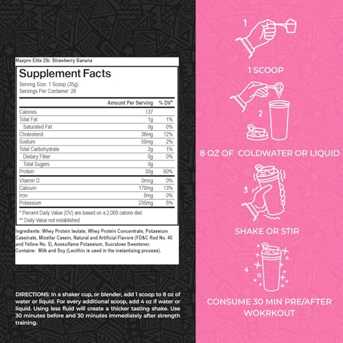 Max Muscle Maxpro Elite shaker blending a smooth shake