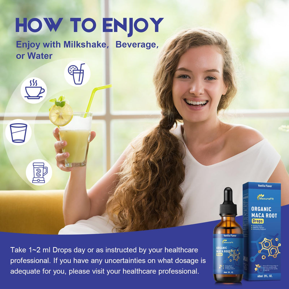 MaxuraFit magnesium and L-Arginine support in rapid absorption drops