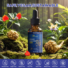 MaxuraFit morning routine drops mixed with water for a focused start