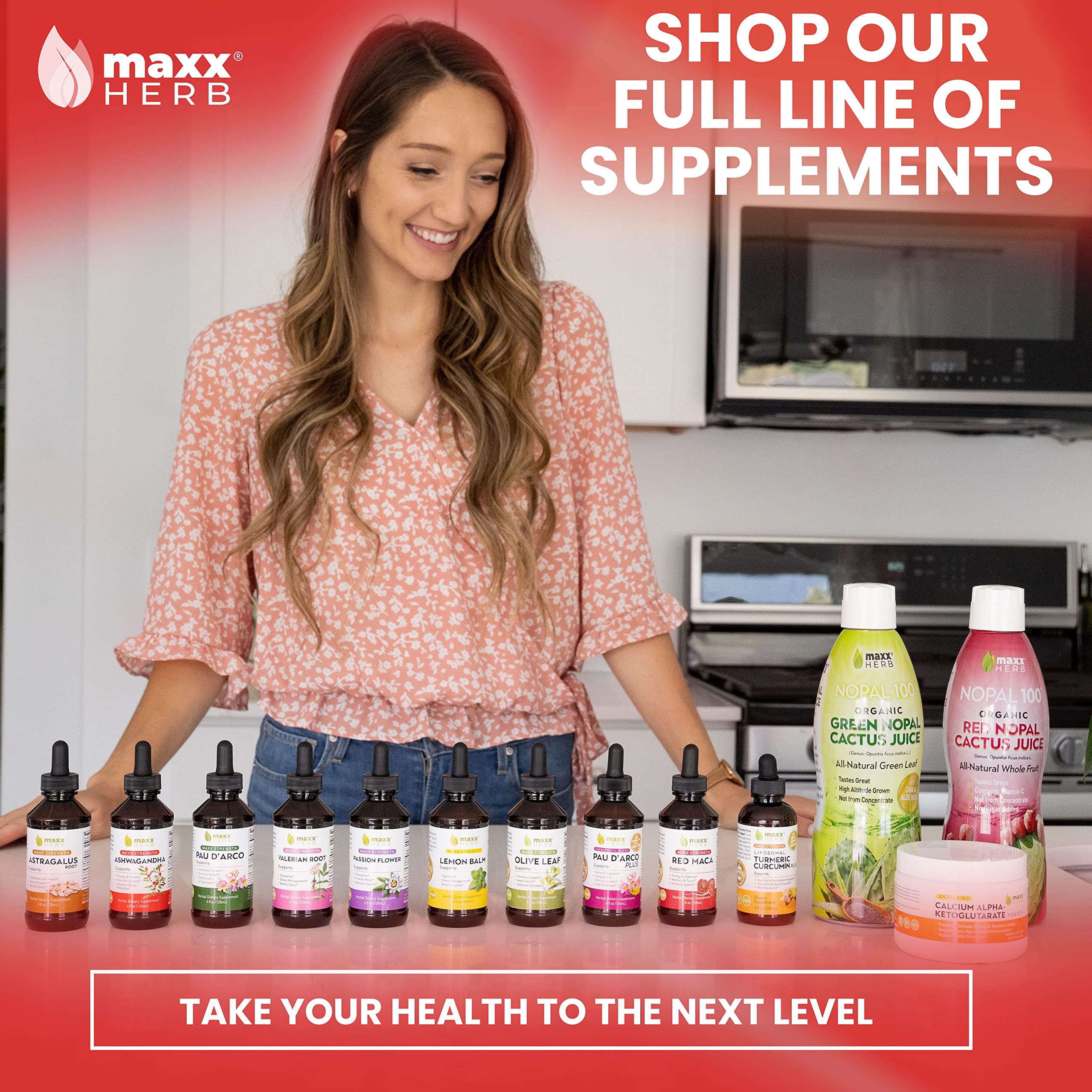 Maxx Herb Ashwagandha four-bottle pack for consistent daily use
