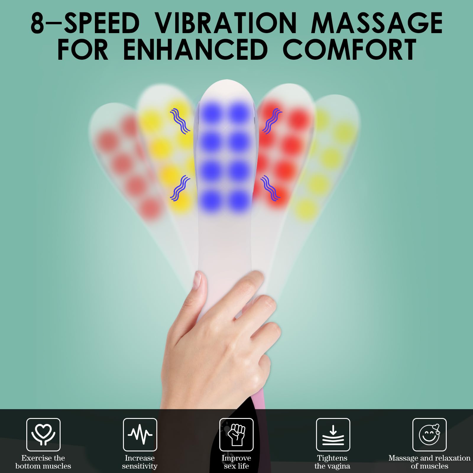 Mayoyosee intelligent-heating-function maintains steady warmth for a soothing experience