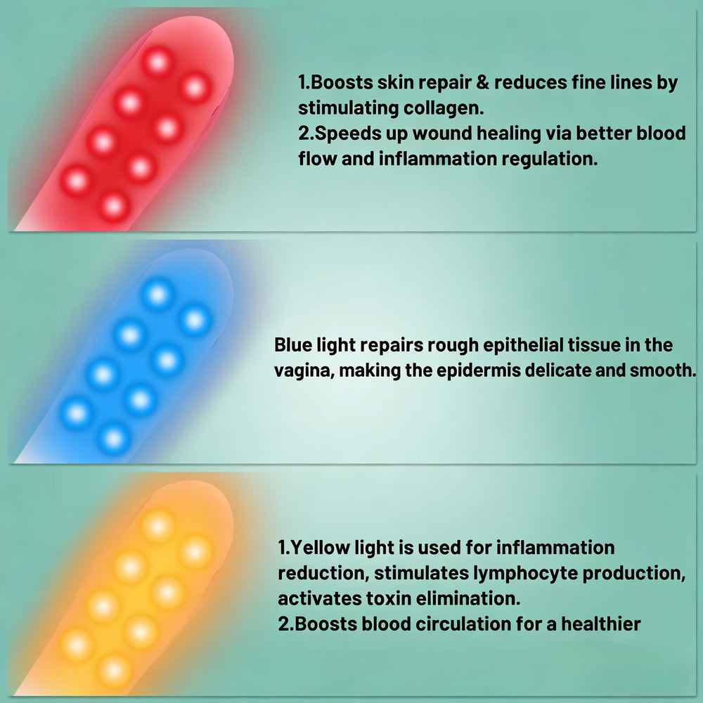 Mayoyosee yellow light therapy device offers warm tones for soothing daily routines.
