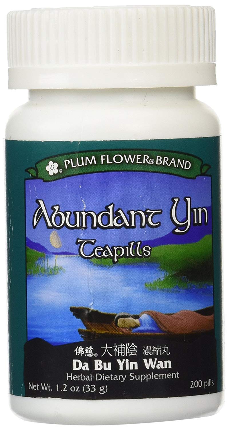 Mayway Abundant Yin Teapills label shows 200 pills per bottle