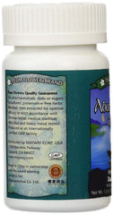 Open bottle of Mayway teapills for daily dosing