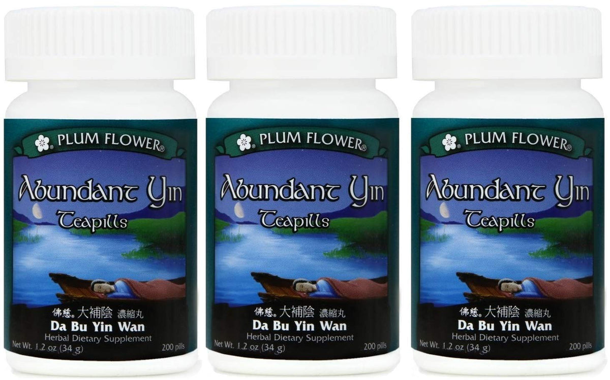 Mayway Abundant Yin Teapills plum flower bottle for daily ritual