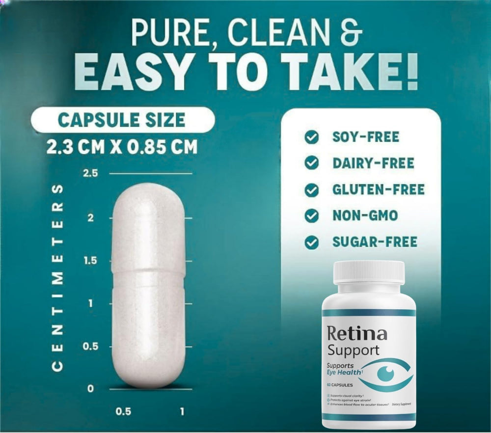 M B VisionClear packaging displays the complete daily supplement routine.