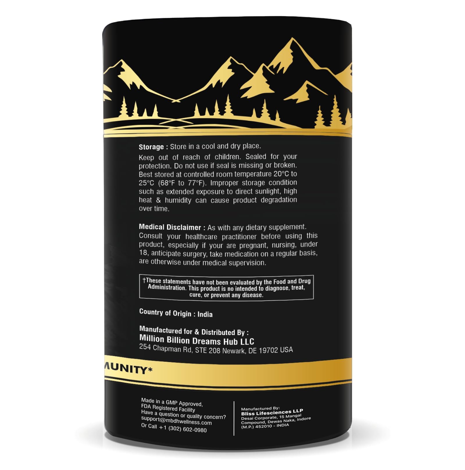 MBDH Wellness tamarind flavor visual evokes tropical tasting notes.