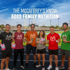 McCaffrey Protein Bites party-friendly birthday treat.
