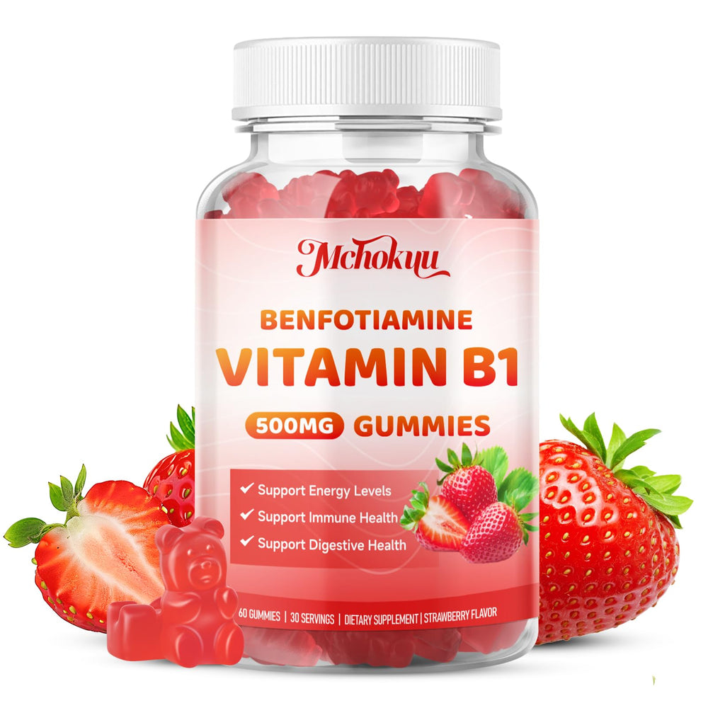 Mchokuu B1 gummies 500mg travel pack for busy days