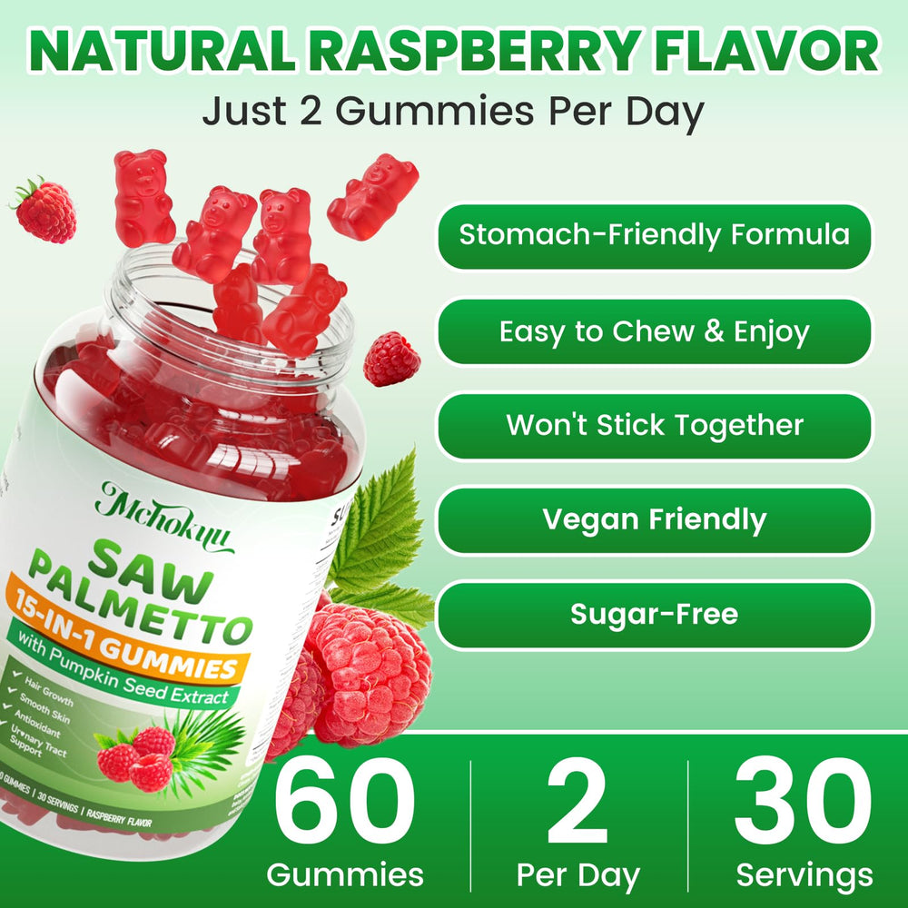Mchokuu sugar-free label offers guilt-free daily gummy.