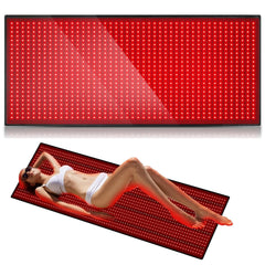 MCJ red light therapy mat back coverage for full-body comfort and relief potential.