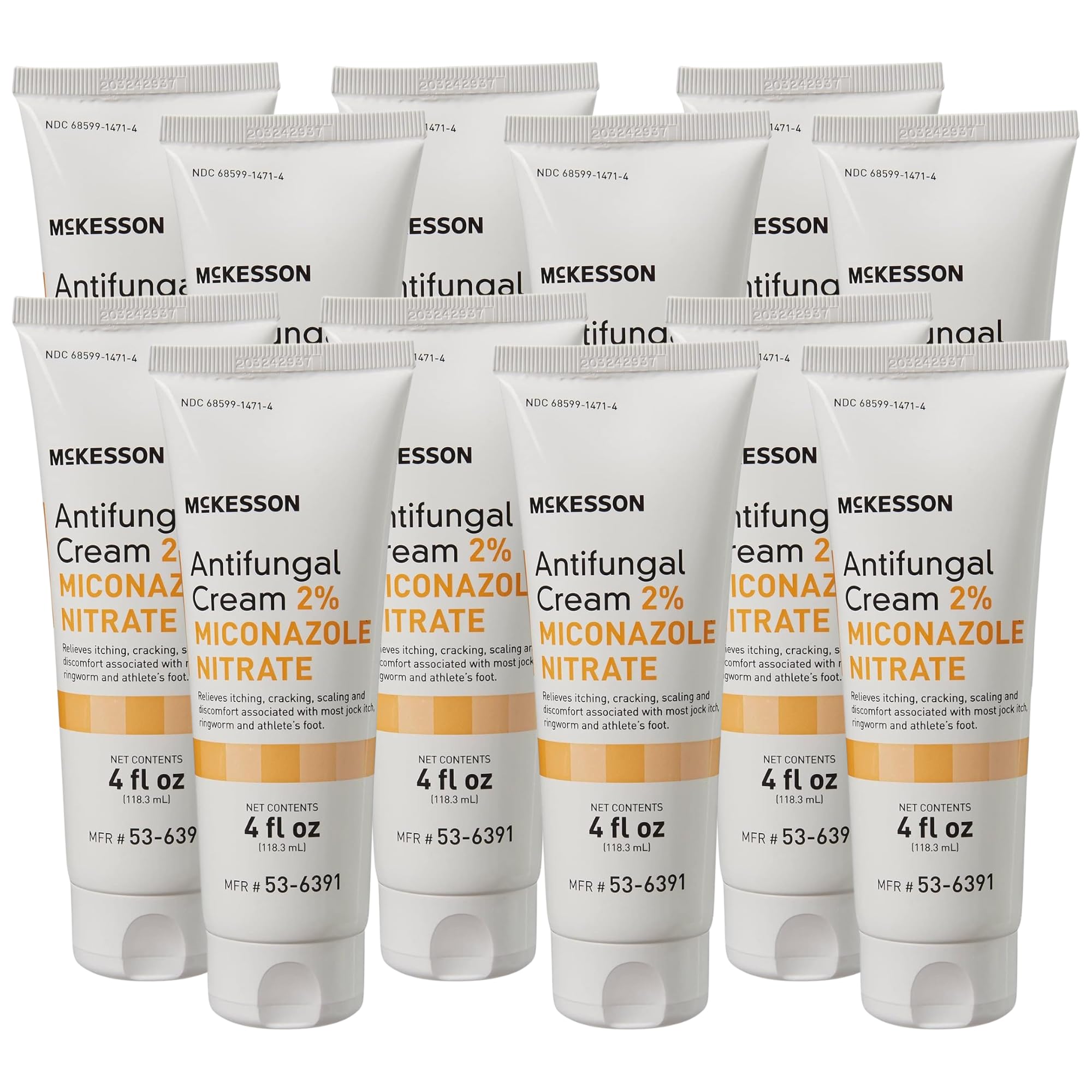 McKesson Antifungal Cream tube, 4 oz, ready for targeted relief.