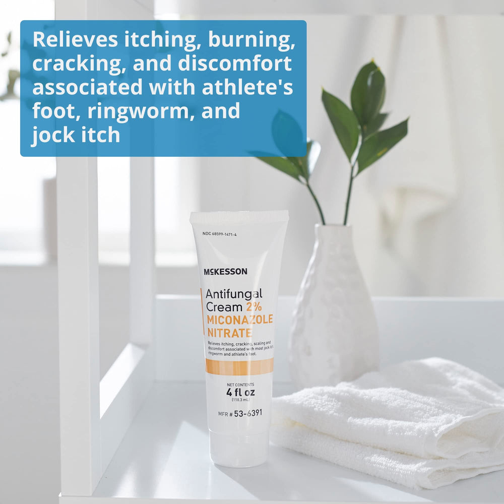 McKesson cream tube allows easy, precise application.