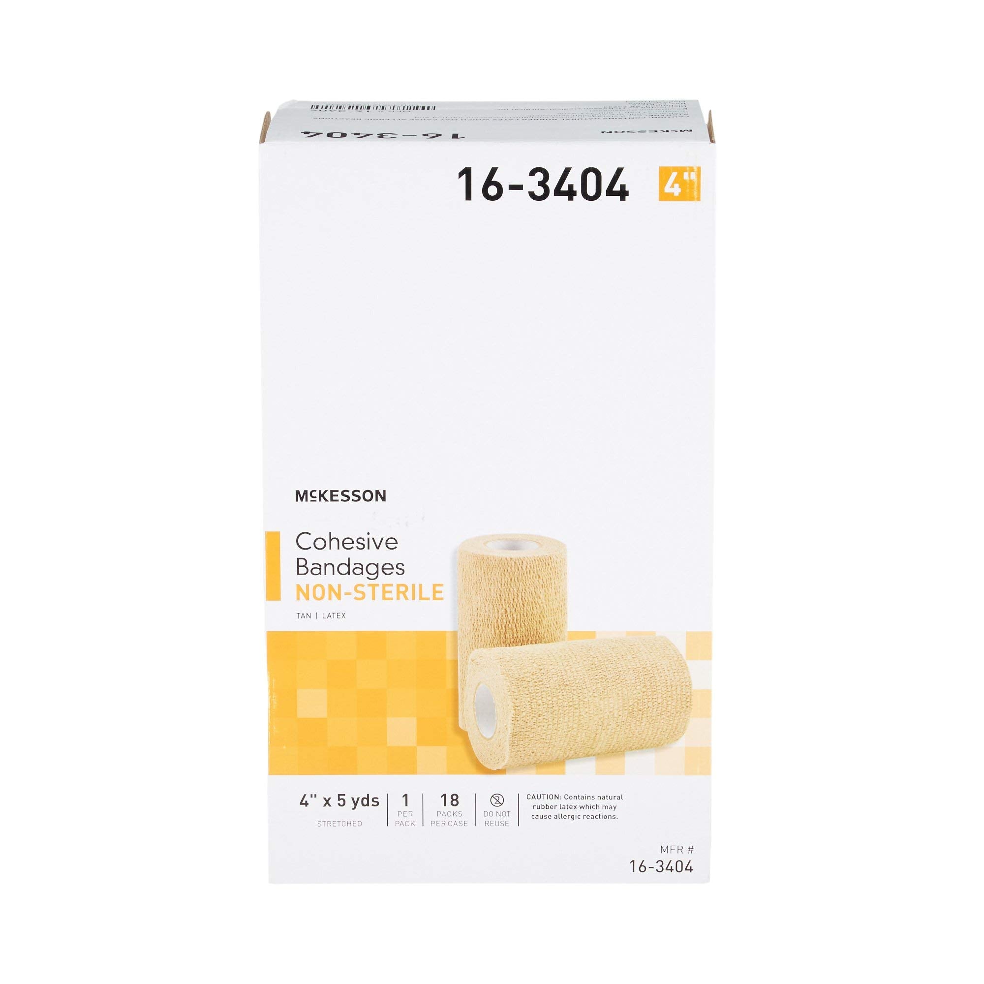 McKesson cohesive bandages in beige color blend discreetly with outfits