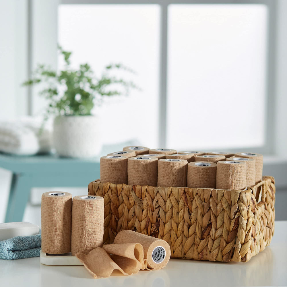 McKesson bandages wrap around arms and legs with ease