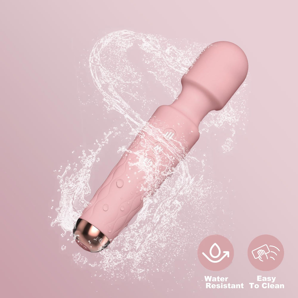 MCOEIVP Compact 7.8-inch Massager fits in a bag for on-the-go relief.